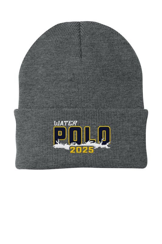 Knit Cap- Navy, Heather Grey, White