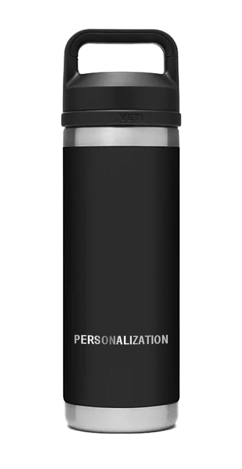 18 oz or 26 oz Yeti Waterbottle- Black 18 oz or 26 oz Yeti Waterbottle- Black