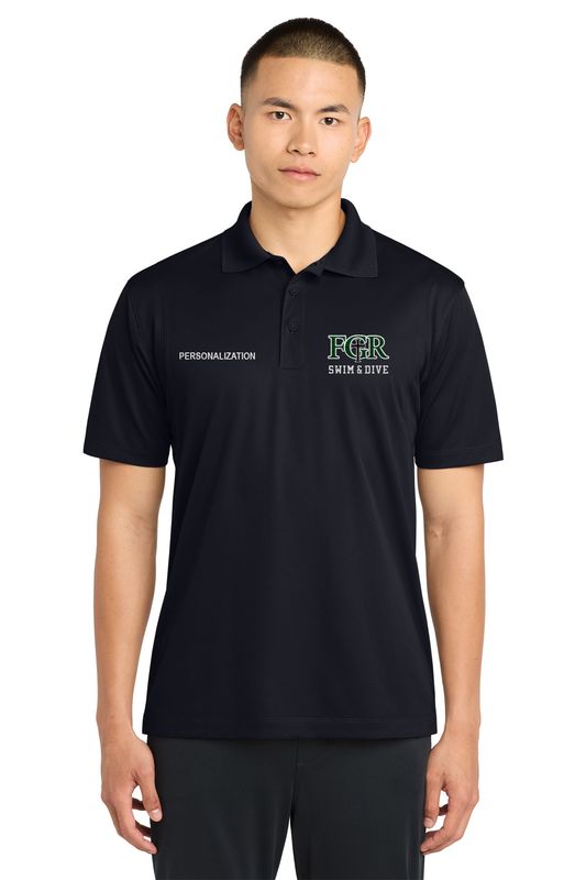 Men's Short Sleeve Polo- Black, Forest Green, White