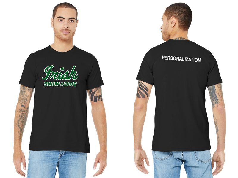 Unisex Jersey Short Sleeve Tee- Black, White, Forest