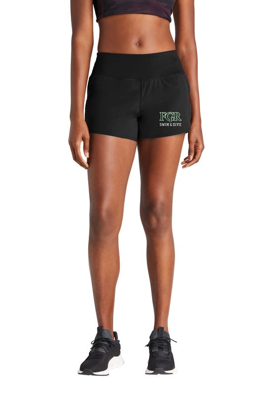 Sport-Tek Ladies Repeat Short- Black