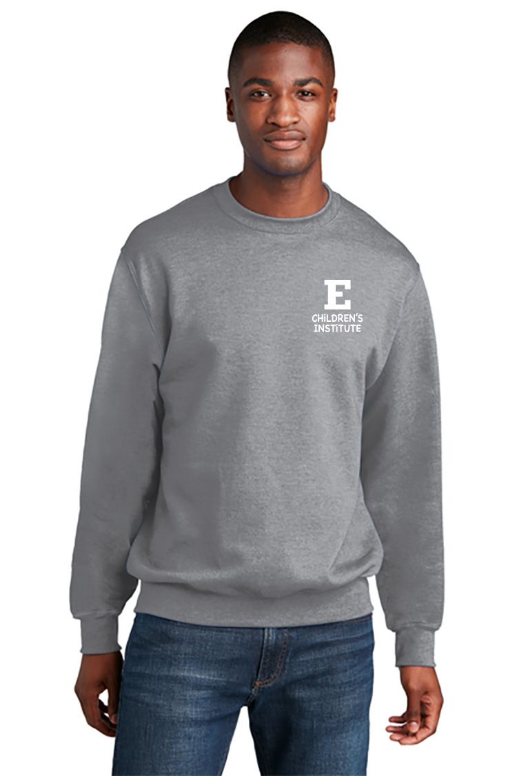NEW: Unisex Core Fleece Crewneck Sweatshirt - Athletic Heather, Dark Green, Navy, Jet Black, Carolina Blue, Sangria, Maroon, Kelly Green, Red, Neon Blue