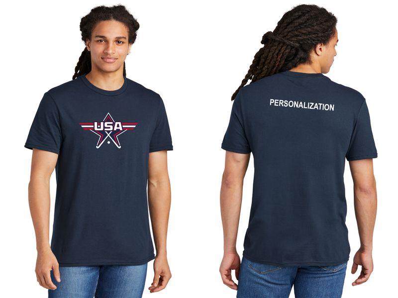 Adult District The Concert Tee- White, Navy, Black