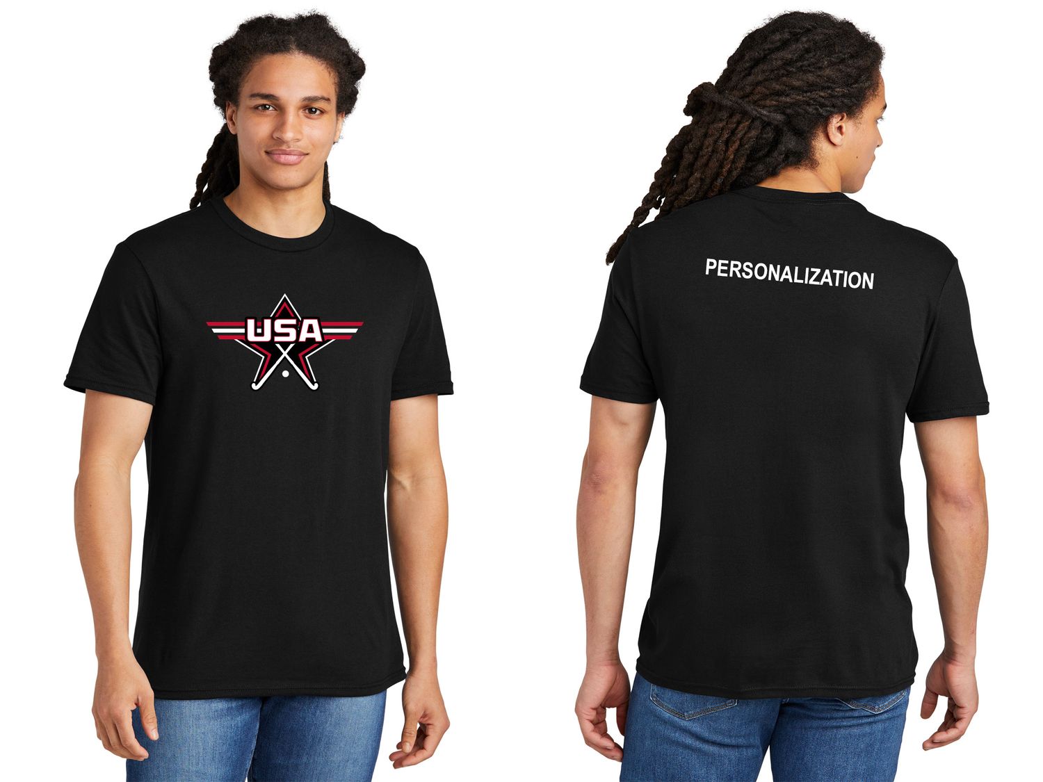 Adult District The Concert Tee- White, Navy, Black