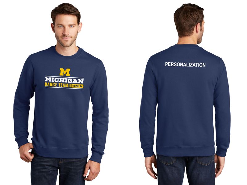 Fan Favorite Fleece Crewneck Sweatshirt- Navy