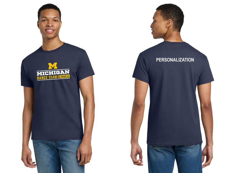 Adult Unisex Cotton Tee- Navy