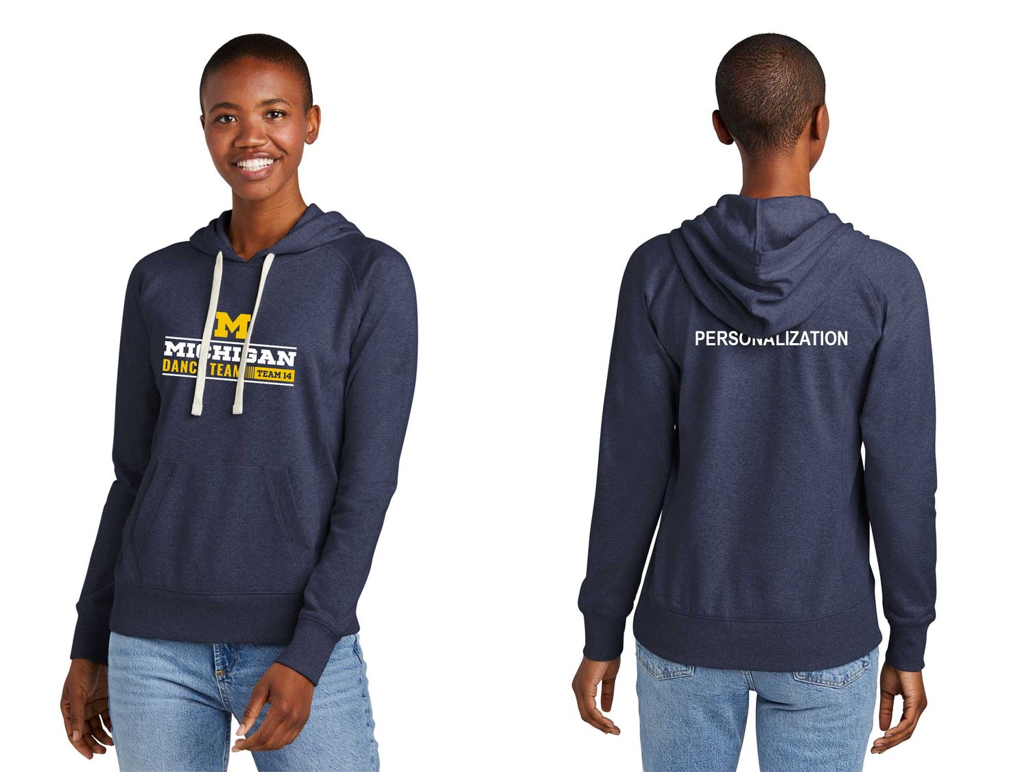 Women's Re-Fleece Hoodie- Navy