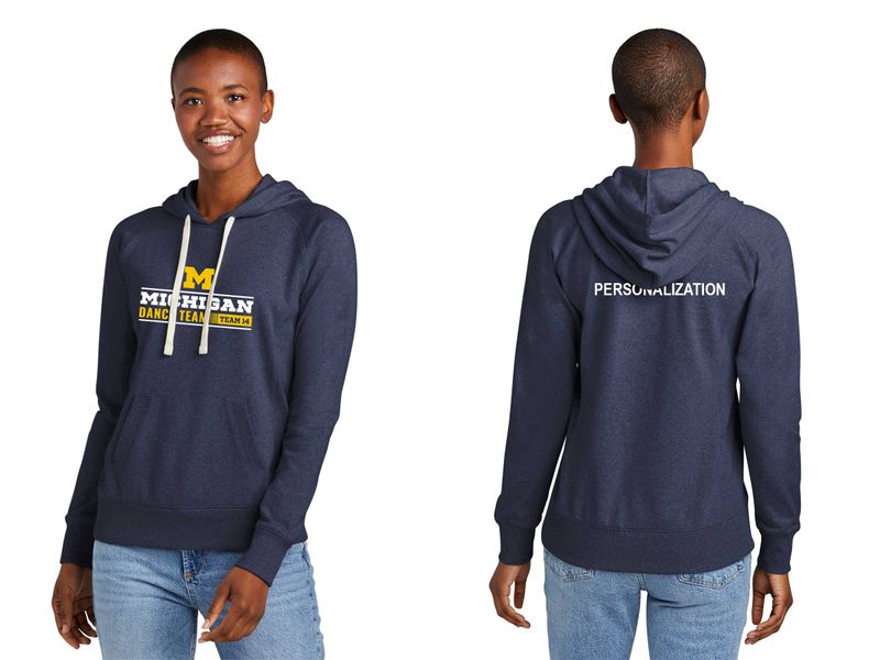 Women's Re-Fleece Hoodie- Navy