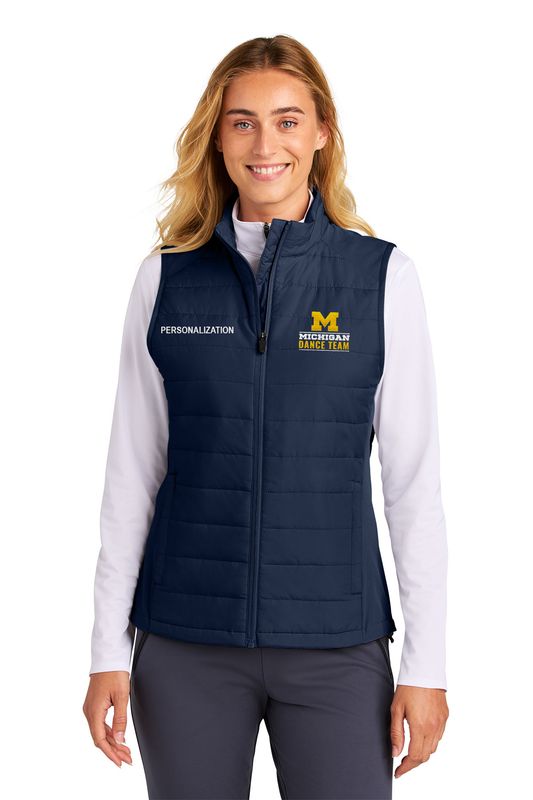 Sport-Tek Women’s Teknical Hybrid Vest- Navy