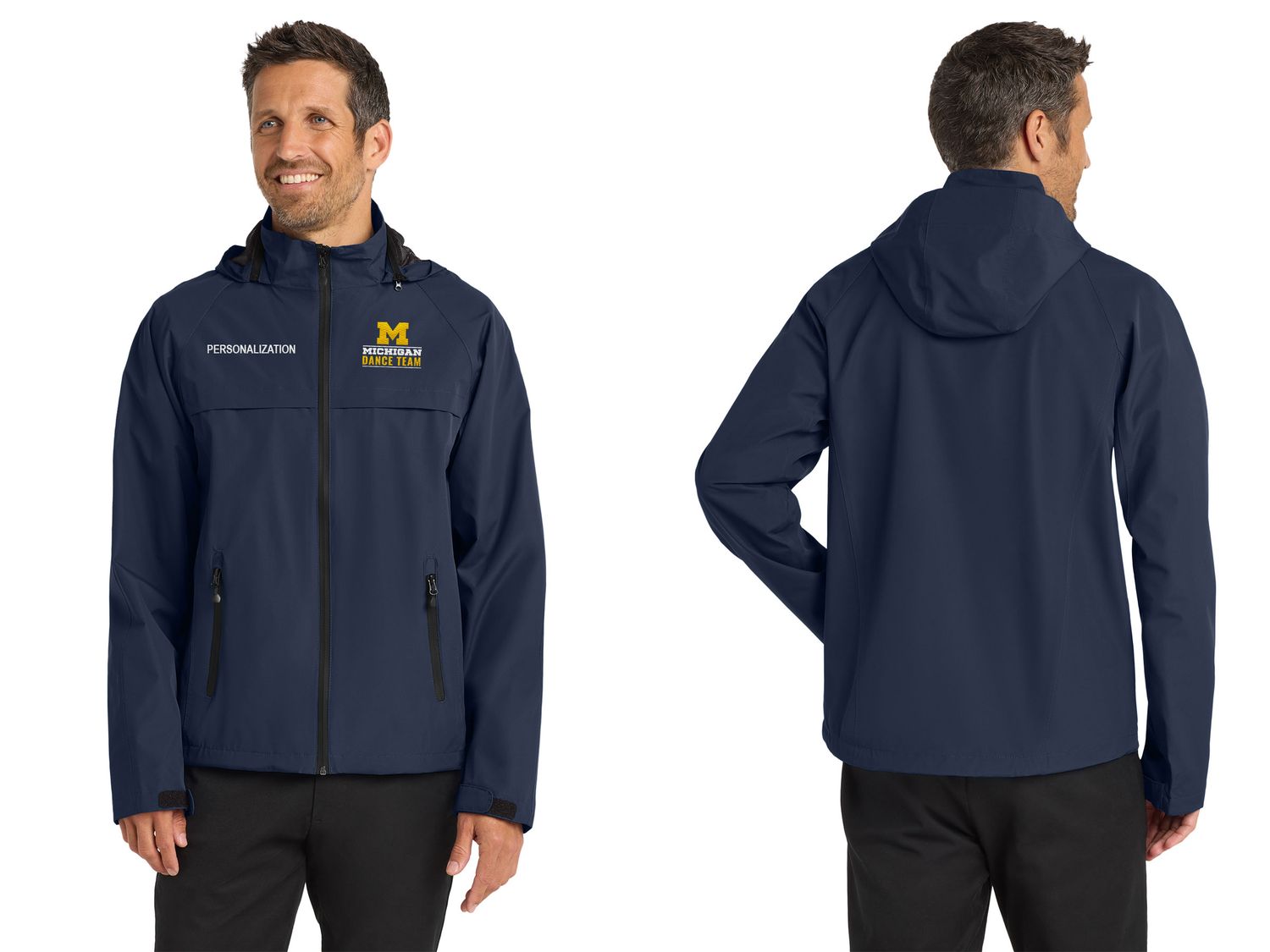 Adult Torrent Waterproof Jacket- Navy