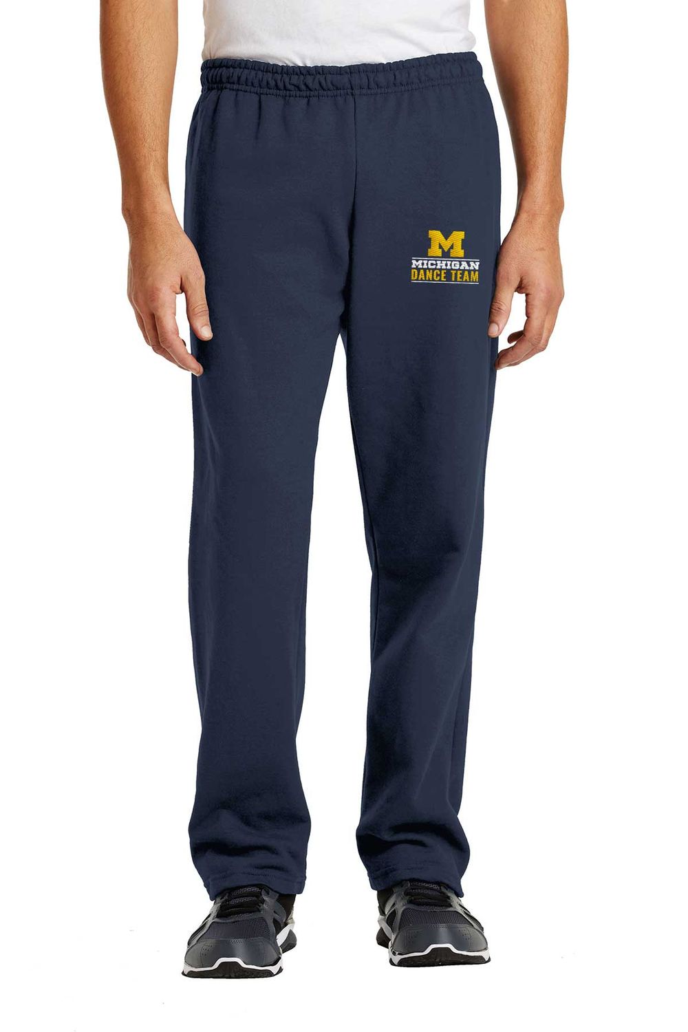 Unisex Heavy Blend Open End Sweatpants- Navy