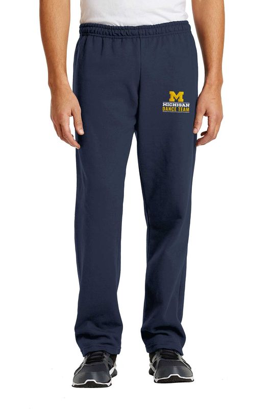 Unisex Heavy Blend Open End Sweatpants- Navy