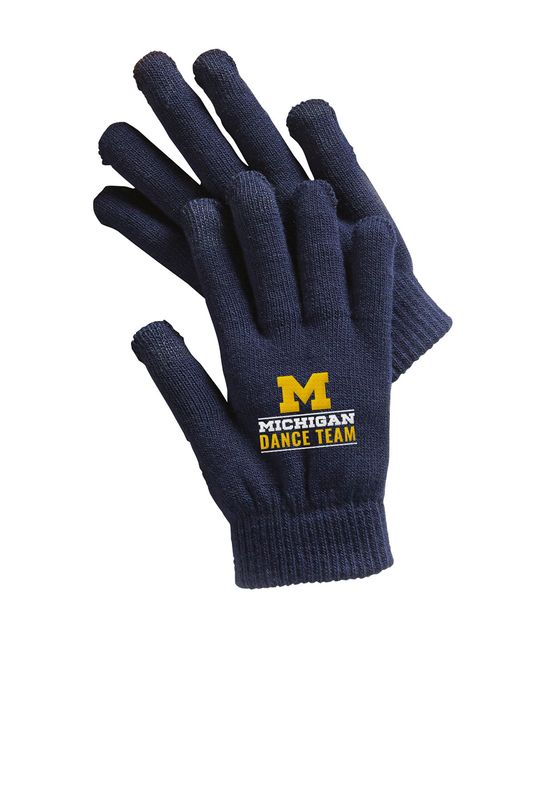 Sport Tek Spectator Gloves- Navy
