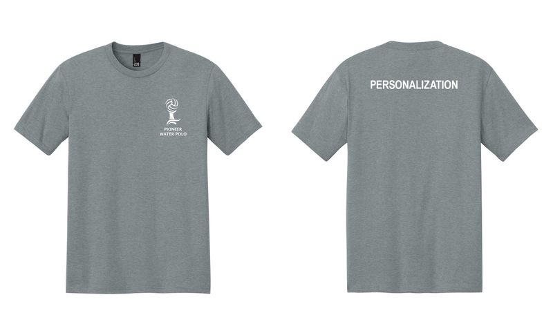 Perfect Tri Tshirt- Heather Grey, Purple Frost