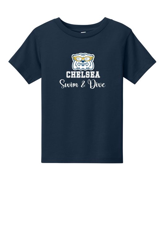 BELLA+CANVAS Toddler Short Sleeve Tee- Navy