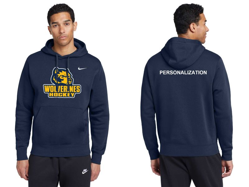 Nike Club Fleece -Navy, Grey Heather, White