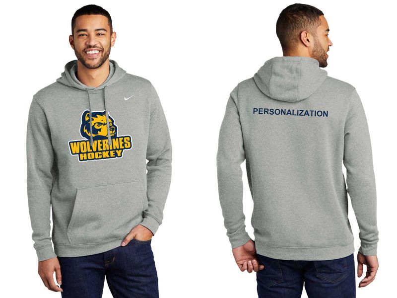Nike Club Fleece -Navy, Grey Heather, White