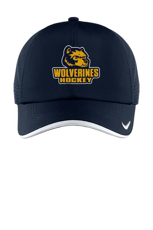 Nike Perforated Baseball Hat - Navy/White