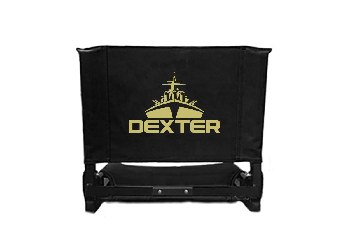 Stadium Chair - Black or Maroon