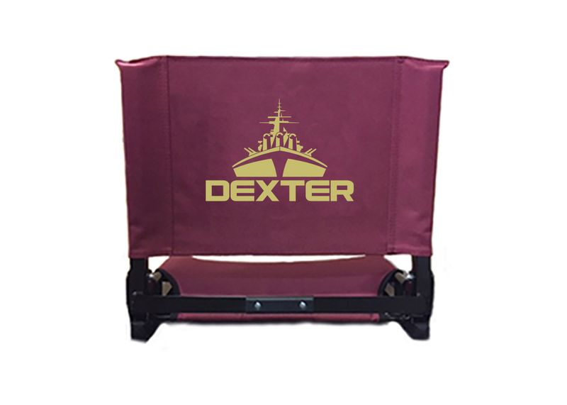 Stadium Chair - Black or Maroon