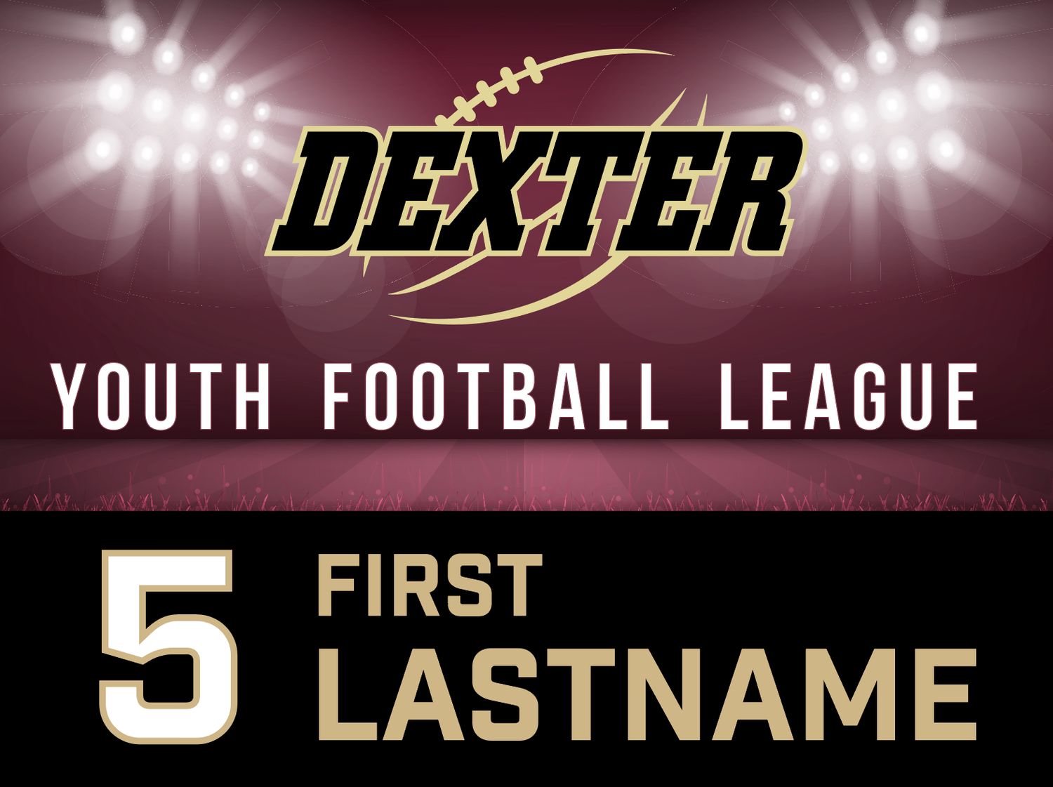 Personalized Yard Sign