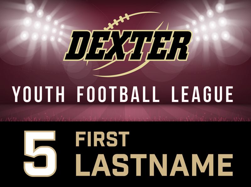 Personalized Yard Sign Personalized Yard Sign