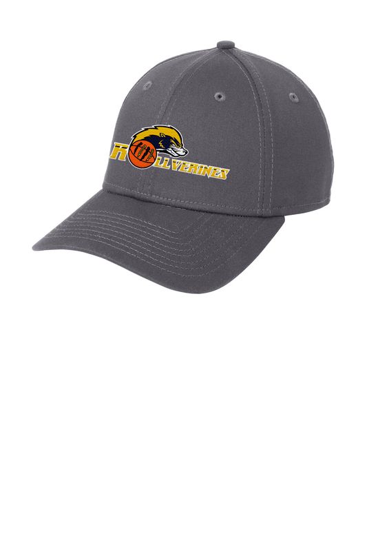 Structured Stretch Cotton Cap-Graphite