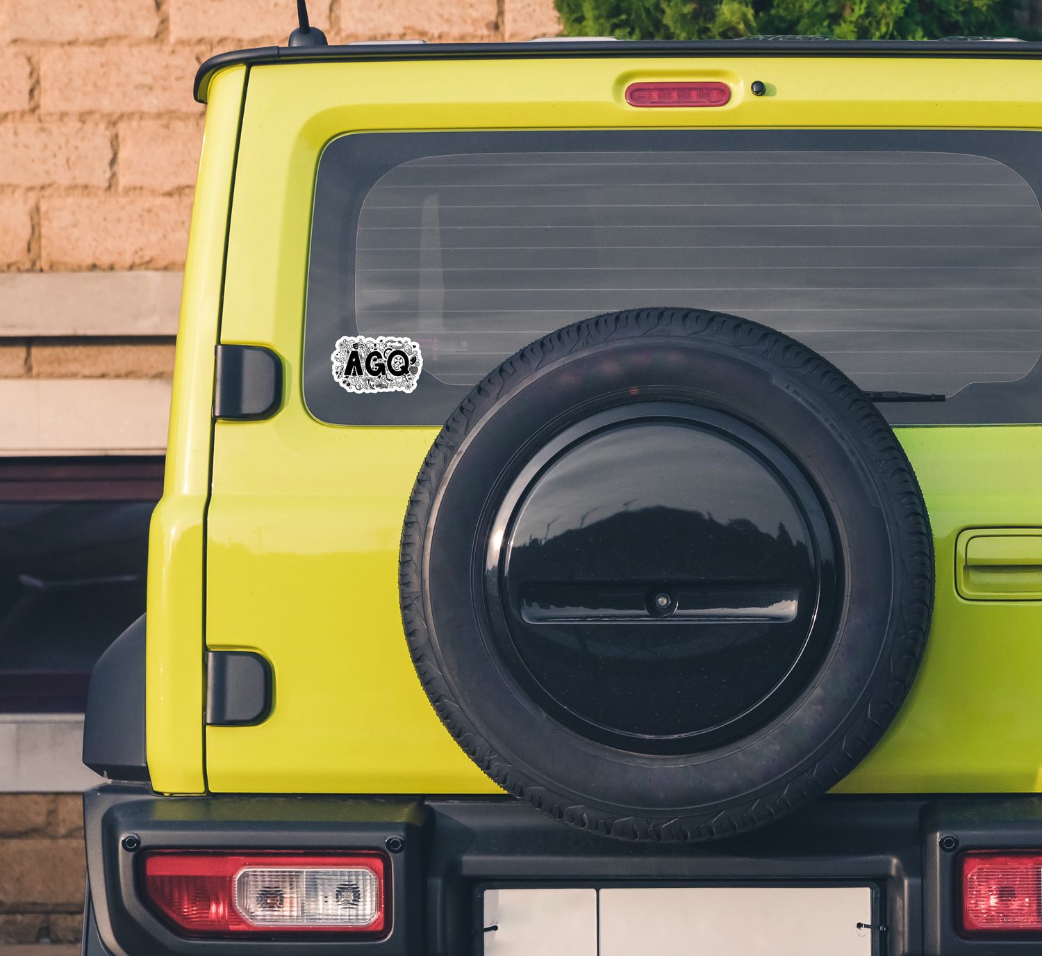 Car/Laptop Decal - AGQ, Sun