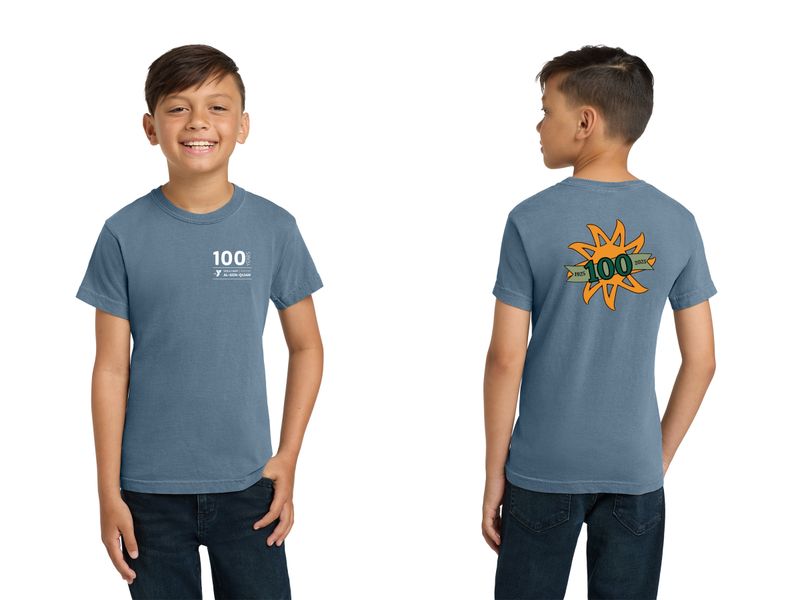 Comfort Colors® Youth Heavyweight Ring Spun Tee - Blue Jean