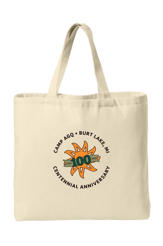 Port Authority® Ideal Twill Convention Tote - Natural