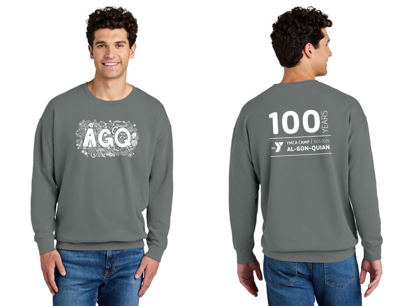 Comfort Colors® Lightweight Crewneck Sweatshirt - Grey