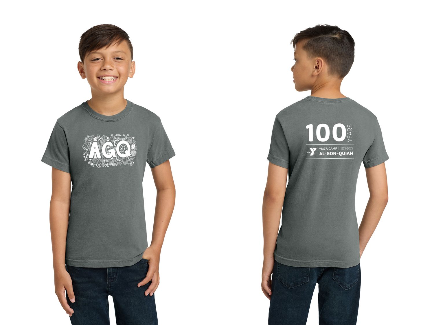 Comfort Colors® Youth Heavyweight Ring Spun Tee - Grey
