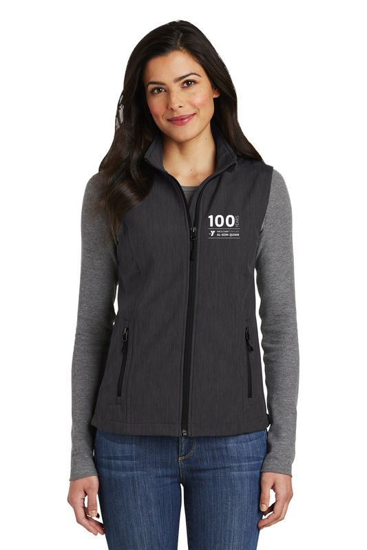 Ladies Core Soft Shell Vest - Grey