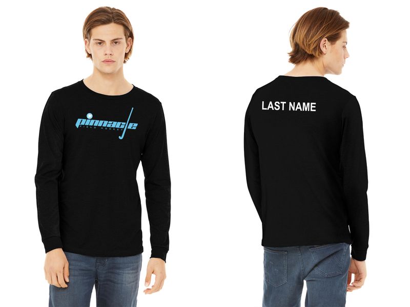 Unisex Triblend Full Color Long Sleeve Tee- Solid Black, Solid White, Blue Triblend, Athletic Grey Triblend