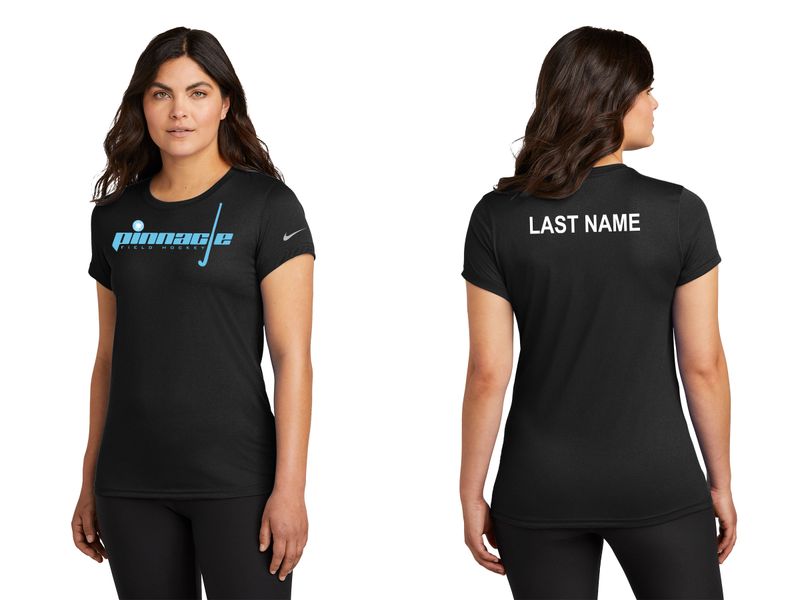 Ladies Nike Legend Tee- Black, White, Valor Blue, Carbon Grey