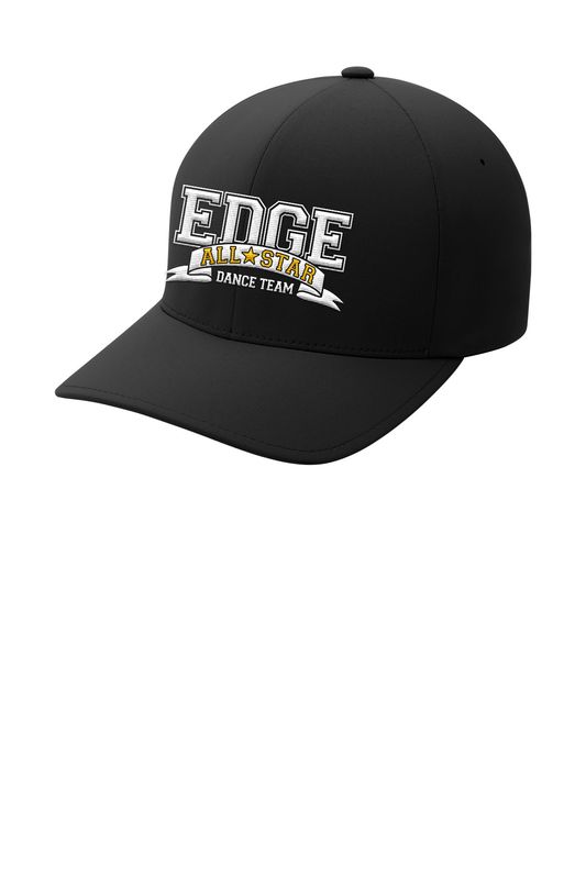 EDGE All Stars Port Authority  Flexfit Delta Cap-Black