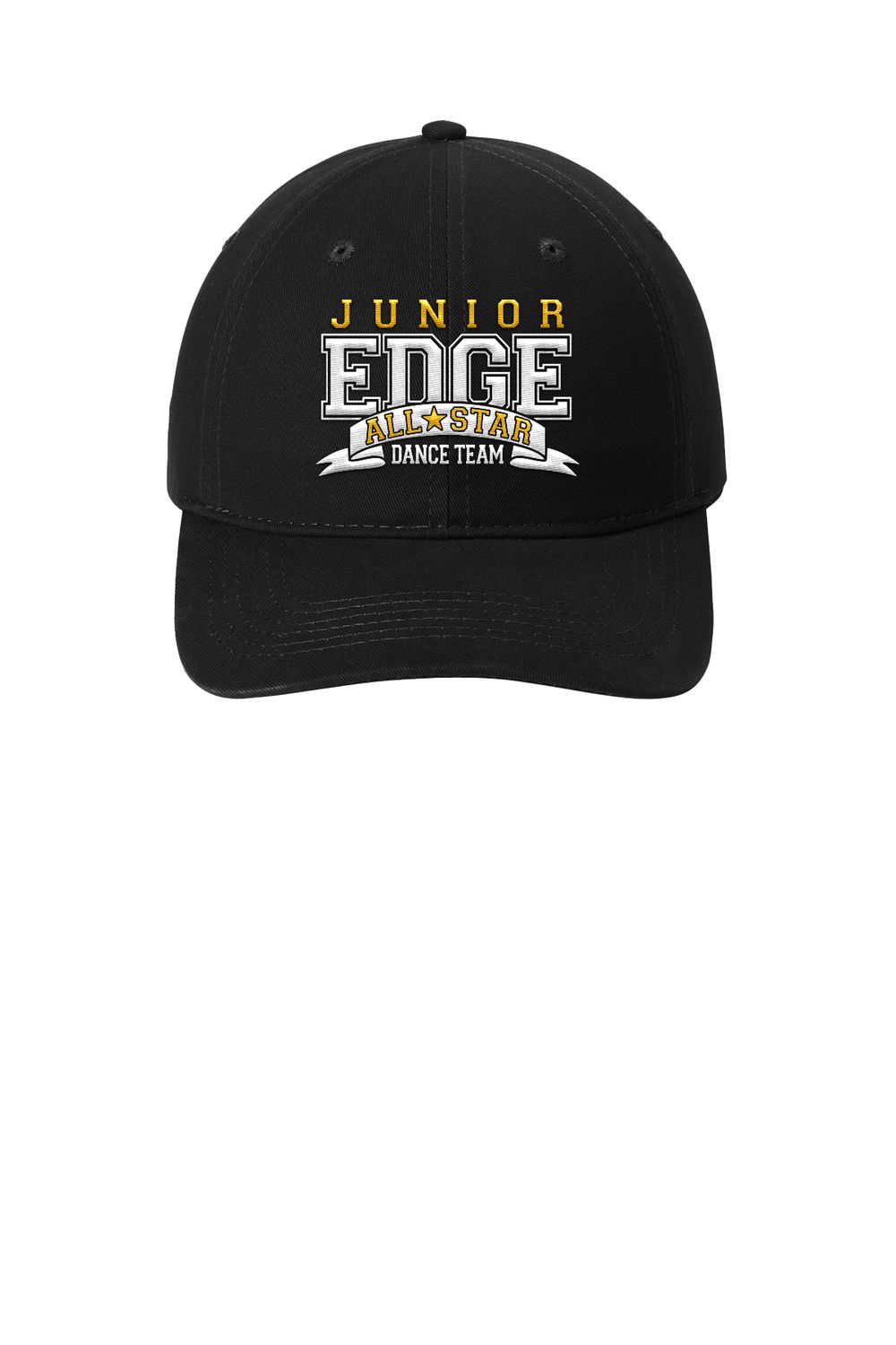 Edge All Stars JUNIORS Adjustable Brushed Twill Hat - Black