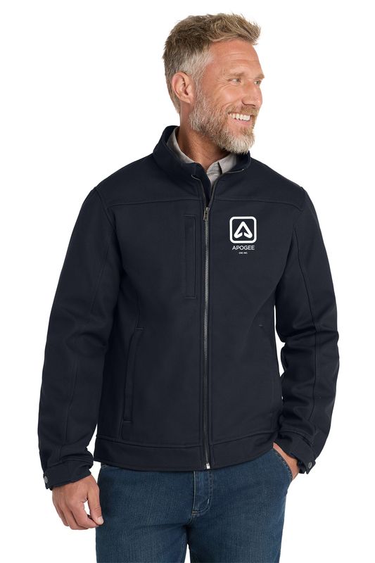 CornerStone® Duck Bonded Soft Shell Jacket - Navy, Charcoal, Black