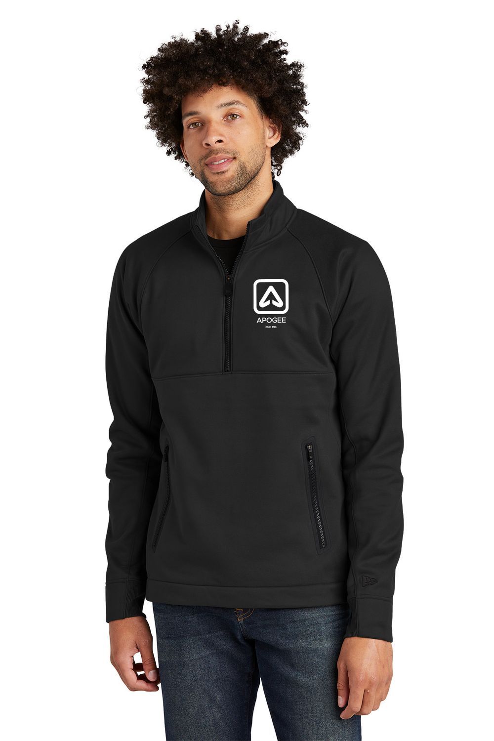 New Era Venue Fleece 1/4-Zip Pullover - Black, Graphite, Navy