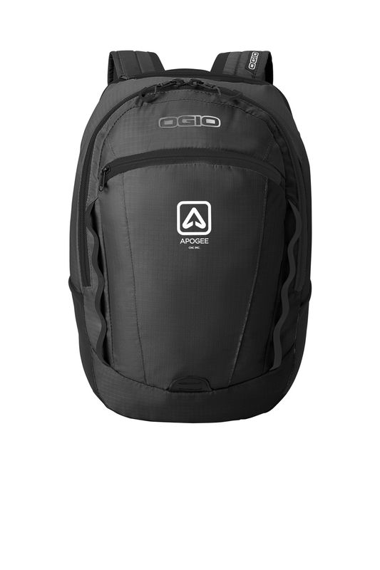 OGIO® Shuttle Pack - Black, Harbor Grey/Silver