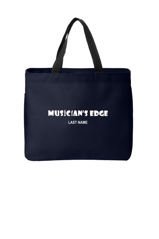Dancers Edge/ Musicians Edge Port Authority Essential Tote- Navy