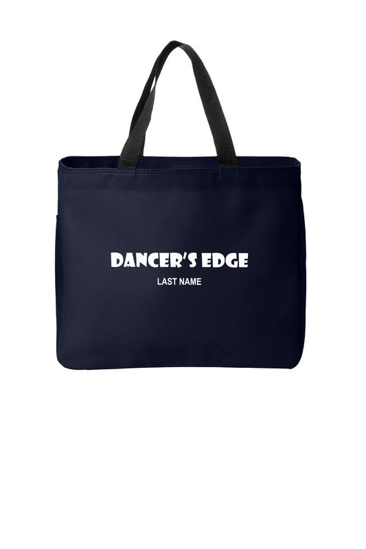 Dancers Edge/ Musicians Edge Port Authority Essential Tote- Navy