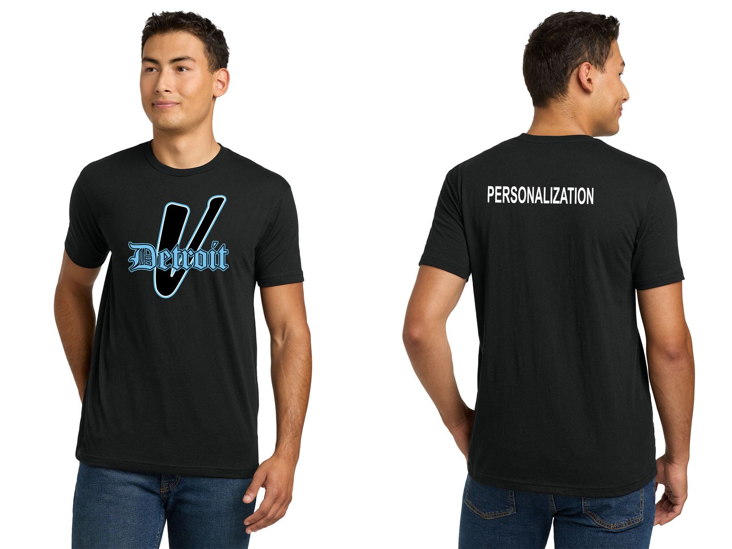 Unisex Next Level Short Sleeve Tee- Black, Dark Grey, White, Ice Blue