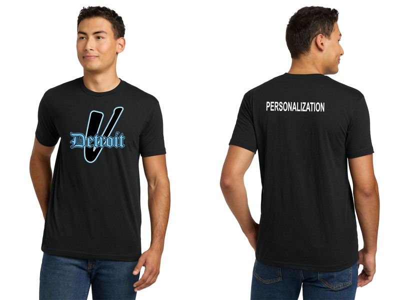 Unisex Next Level Short Sleeve Tee- Black, Dark Grey, White, Ice Blue
