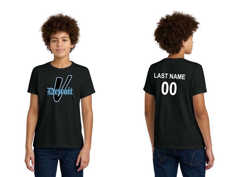 Next Level Apparel Youth CVC Cotton Tee - Black, Dark Heather Grey, Ice Blue, White