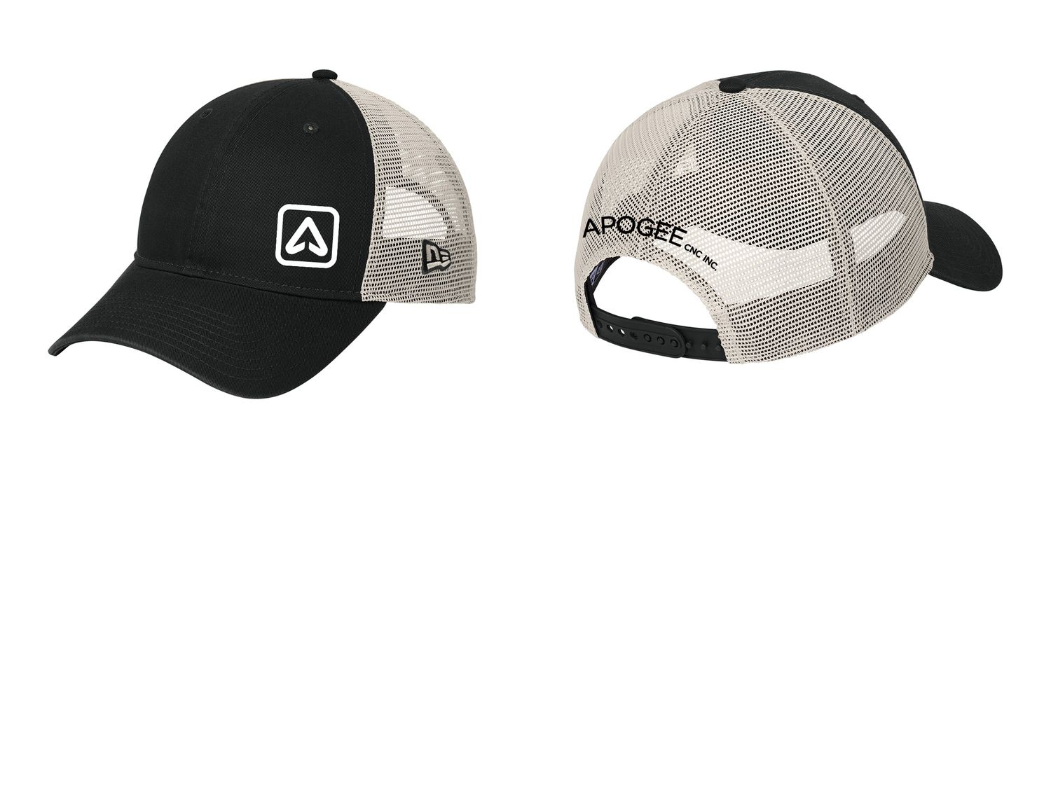New Era 9TWENTY Unstructured Mesh Snapback Cap- Black/Stone, Deep Navy/Stone, Graphite Stone, Royal Stone