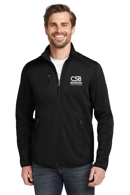 Eddie Bauer Dash Full-Zip Fleece Jacket- Black, Royal, Grey