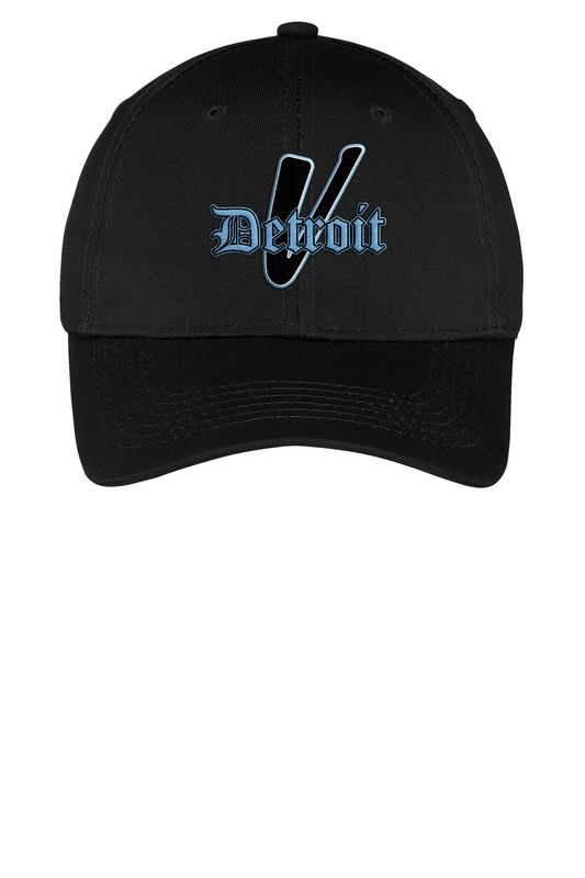 Youth Six-Panel Twill Cap-Black, Charcoal, Carolina Blue, White