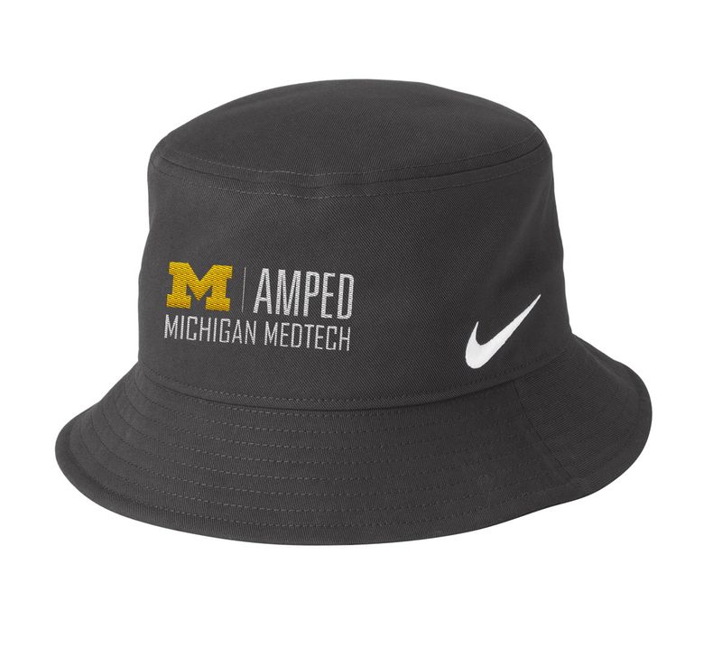 Nike Swoosh Bucket Hat- Anthracite