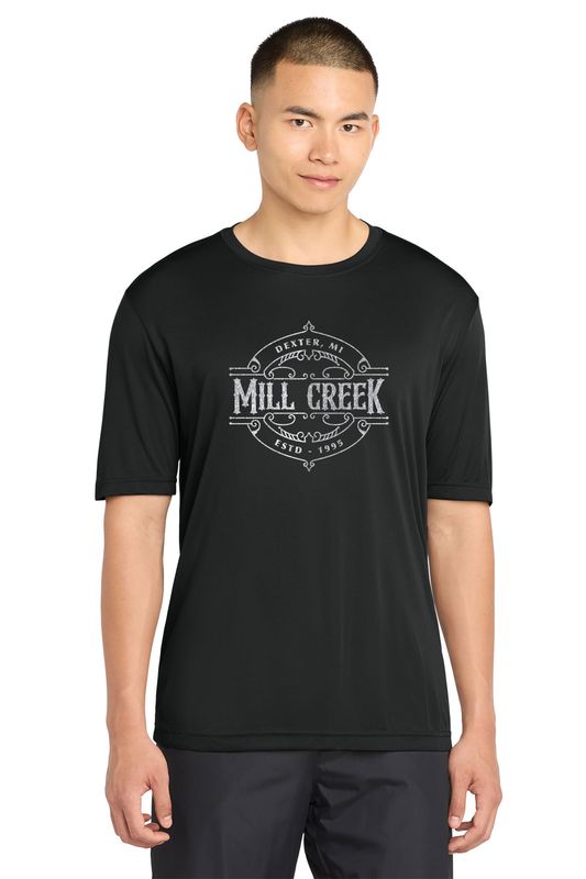 Adult Short Sleeve Performance T-shirt- Black